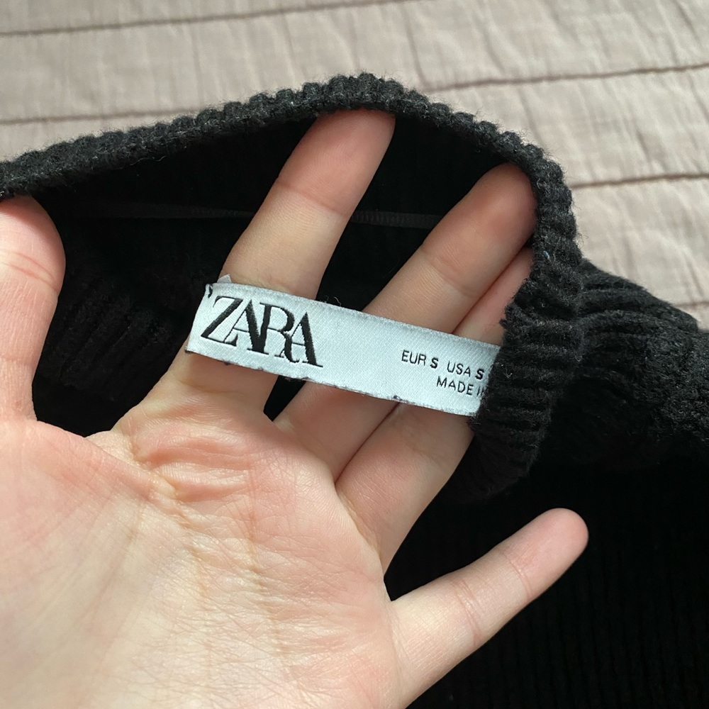 Zara Thick Ribbed Sweater - Picture 3 of 3